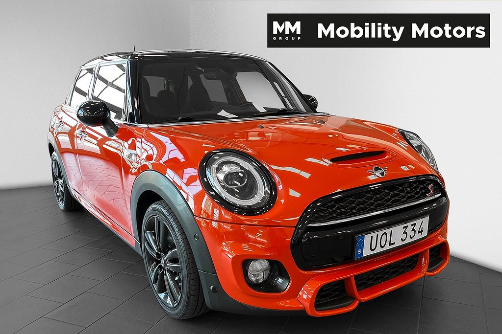 MINI Cooper S 5d 192HK JCW Paket Skalstolar H/K