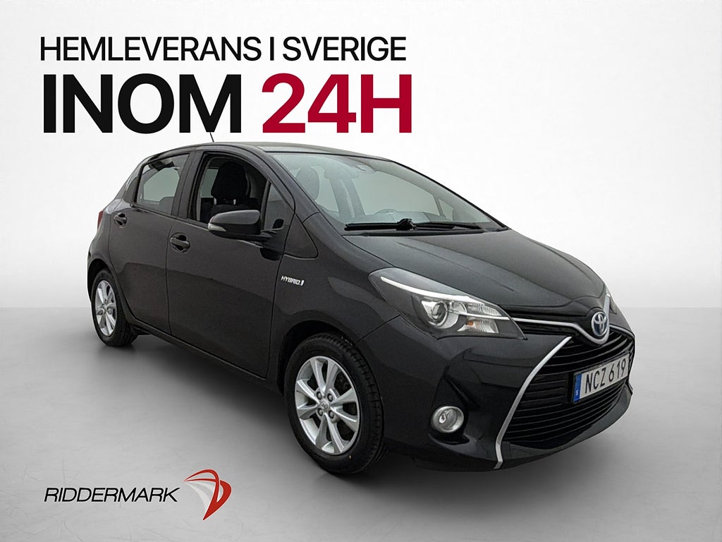 Toyota Yaris Hybrid e-CVT 101hk Active Kamera Farthållare