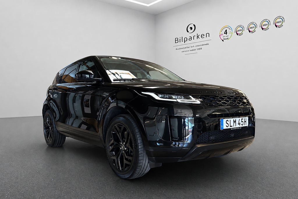 Land Rover Range Rover Evoque P200 MHEV AWD | Black Optik | Värmare | Kamera