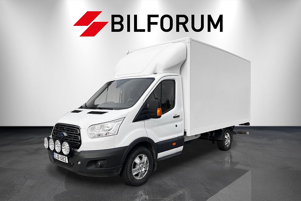 Ford transit 350 Chassi Cab 2.0 TDCi VOLYMSKÅP BAKGAVELLYFT