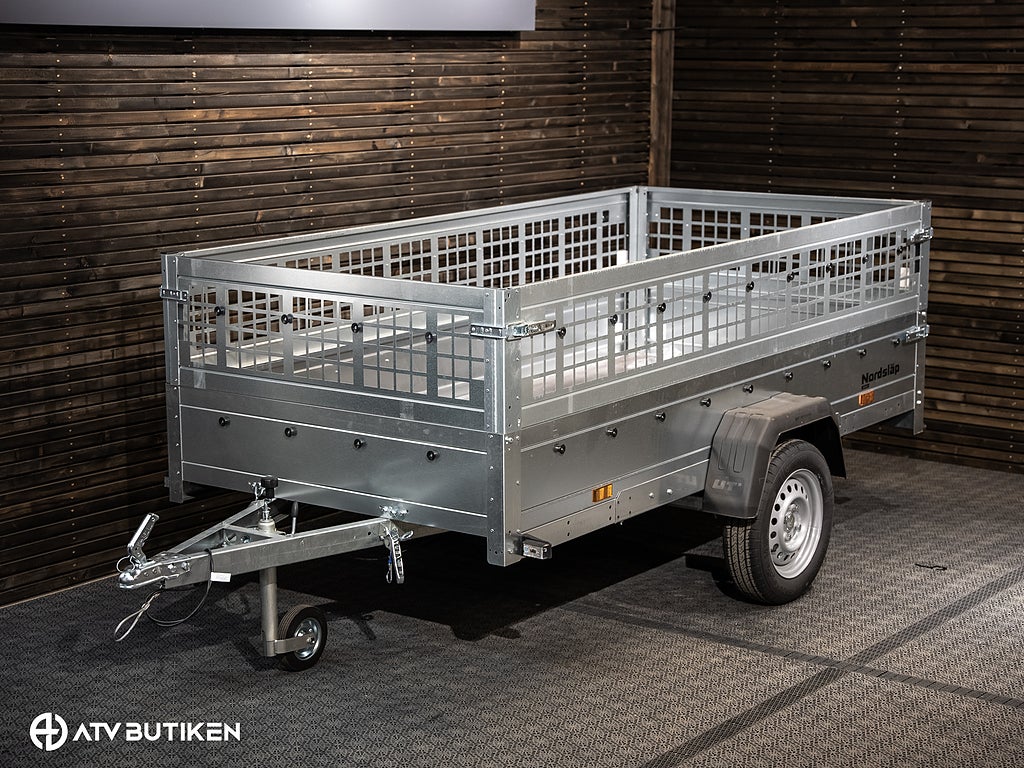 GAR Släpvagn Nordsläp 264 Gallergrindar  