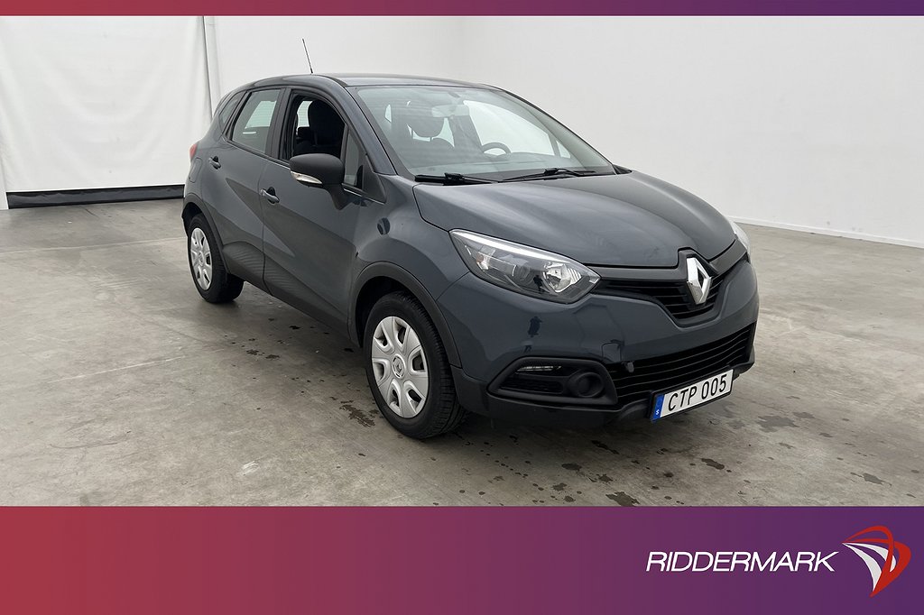 Renault Captur 0.9 TCe 90hk Authentique Värmare Farthållare