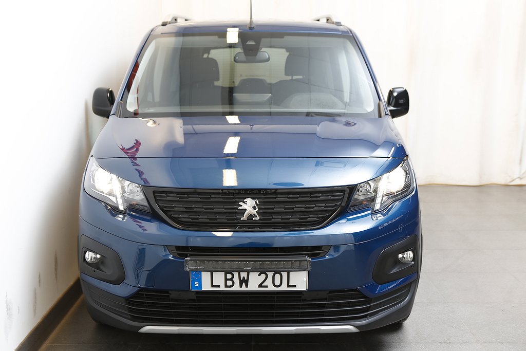 Peugeot Rifter 1,5 BlueHDi EAT GT-Line Aut Värmare Drag 2019