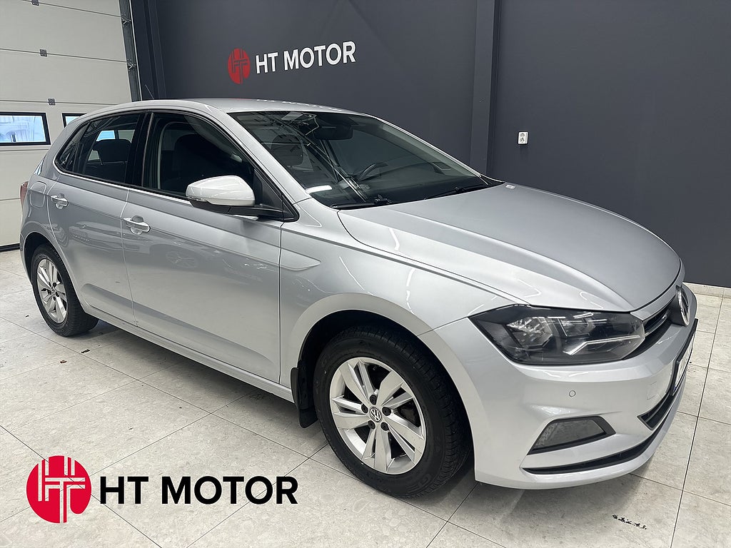 Volkswagen Polo 1.0 TSI Manuell, 95hk, 2018/P-Sensorer/Bluetooth