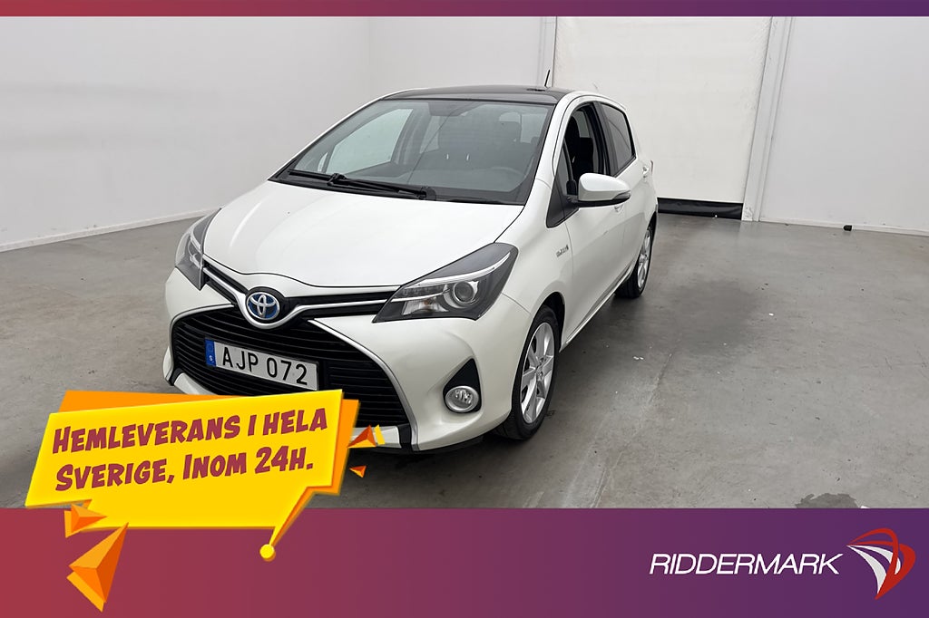 Toyota Yaris Hybrid e-CVT Executive Pano Kamera Farthållare