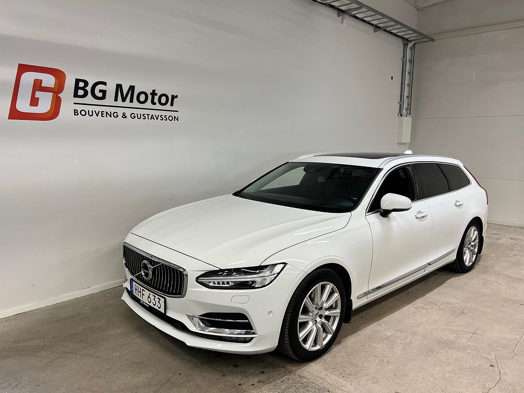 Volvo V90 D4 AWD Geartronic Inscription 190hk Värmare/Välutr