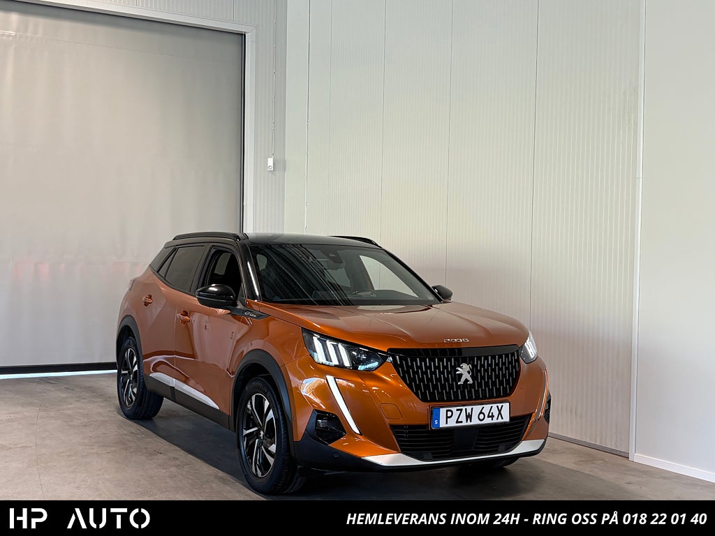Peugeot 2008 1.2 GT-Line Dragkrok/Helskinn/360-kam/Carplay 