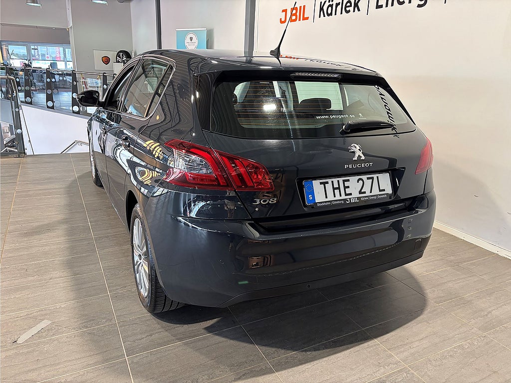 Bild på Peugeot 308 5D Allure 1.2 PT 130hk - CARPLAY, BACKSENSORER