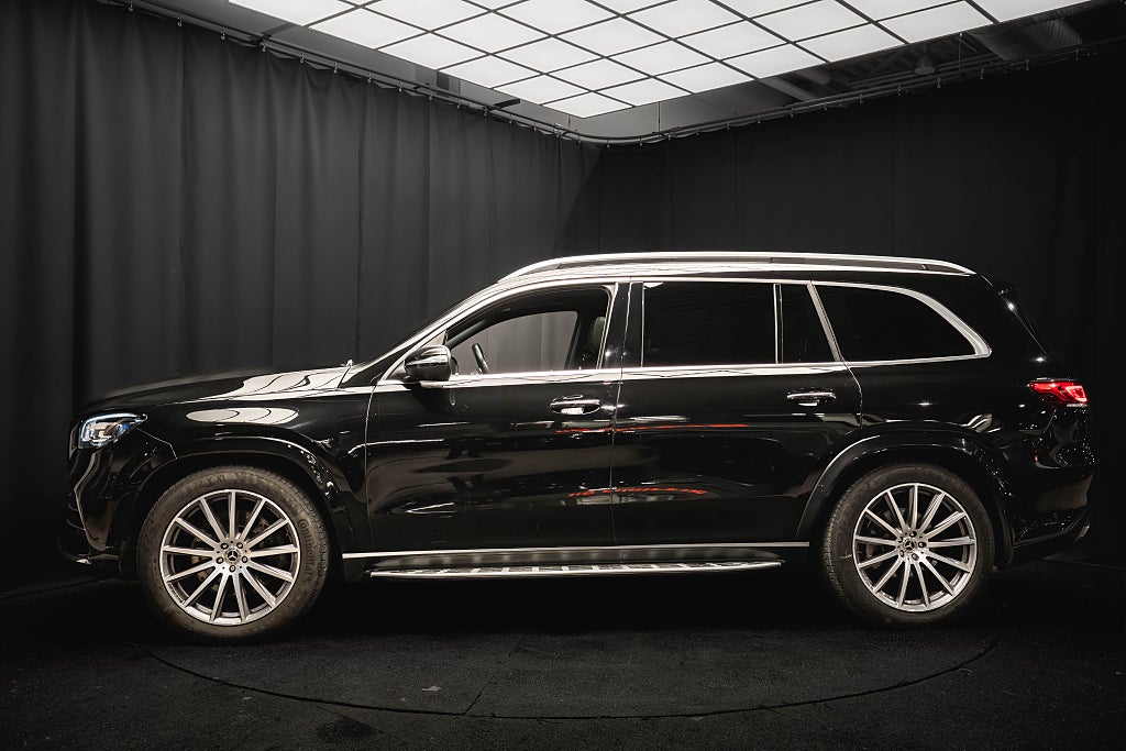 Mercedes-Benz GLS 400 d 4M AMG 7-sits PANO LUFT BUR DRAG HUD 1-ÄGARE MOMS