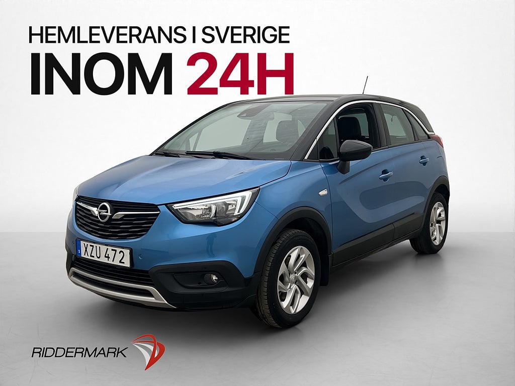 Opel Crossland X 1.2 Turbo Dynamic Kamera Värmare 0.54l/mil