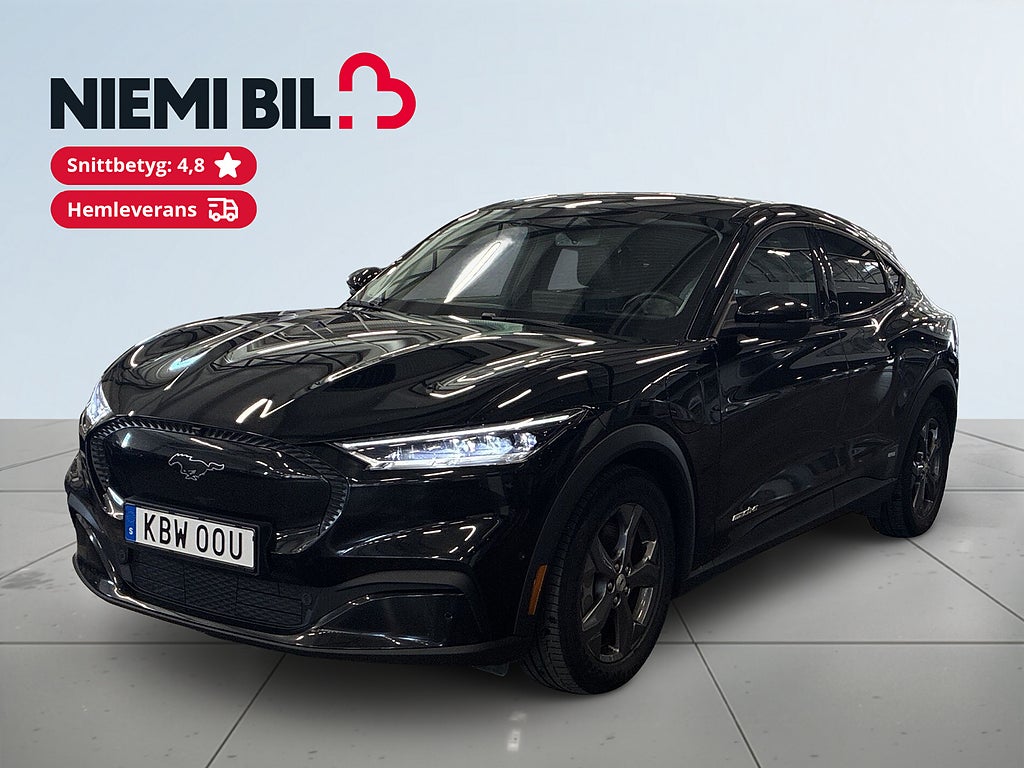 Ford Mustang Mach-E Standard Range S&V-hjul/MOMS/360kam/Carplay/B&O/Skinn