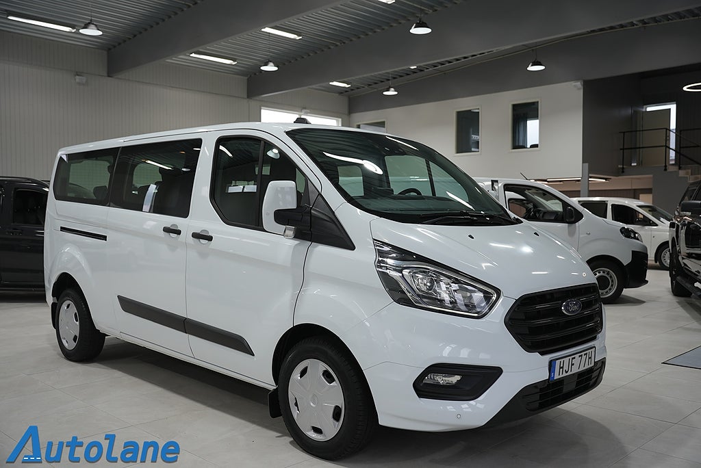 Ford Transit Custom 320 Kombi 2.0 EcoBlue Värmare,Kamera, 9-Sits