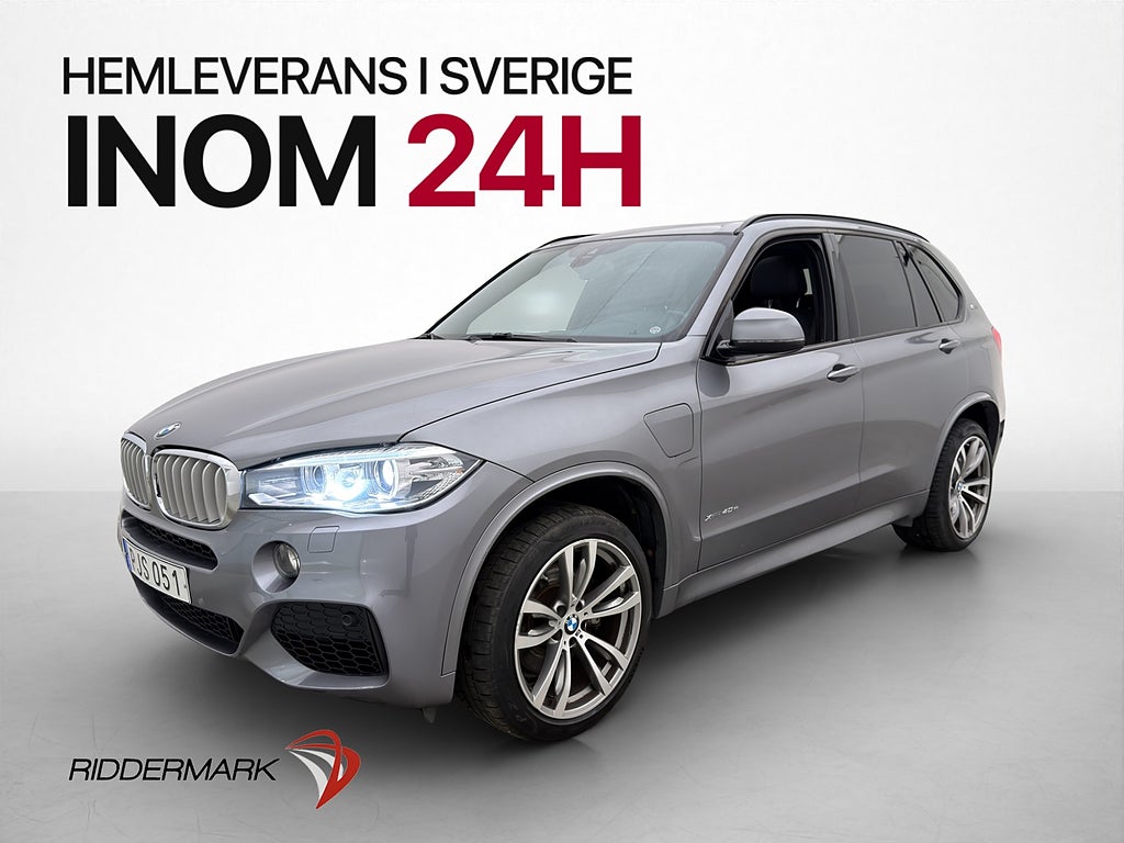 BMW X5 xDrive 40e M Sport Pano H/K Navi Kamera Värmare Drag