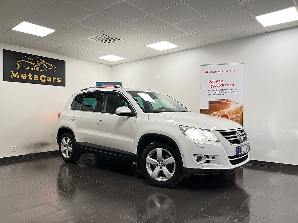 Volkswagen Tiguan 1.4 TSI 4Motion Sport 150hk|Nyserv|Parkeringasist|Drag