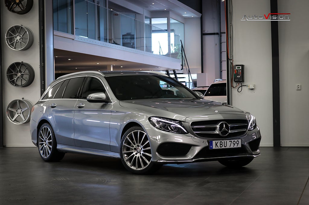 Mercedes-Benz C 220 T d 4MATIC 7G-Tronic Plus, 170hk AMG Line | Värmare