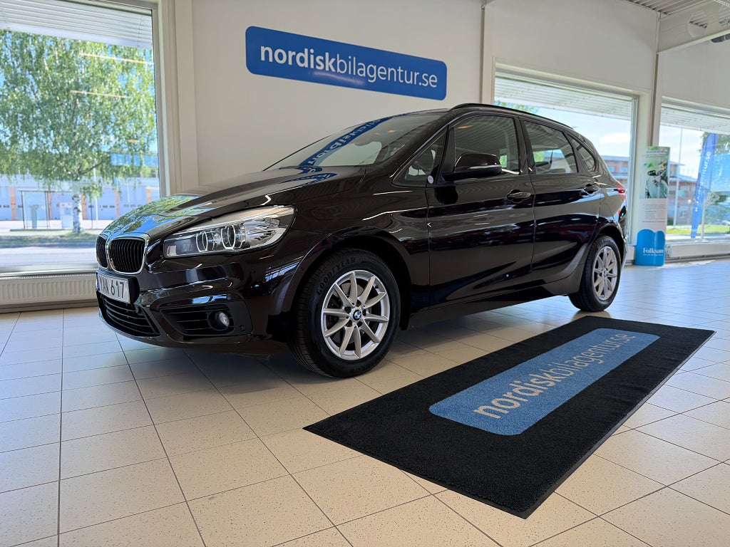 BMW 218i 136hk Automat Active Tourer*Skatt 536kr*Norrbottensbil*