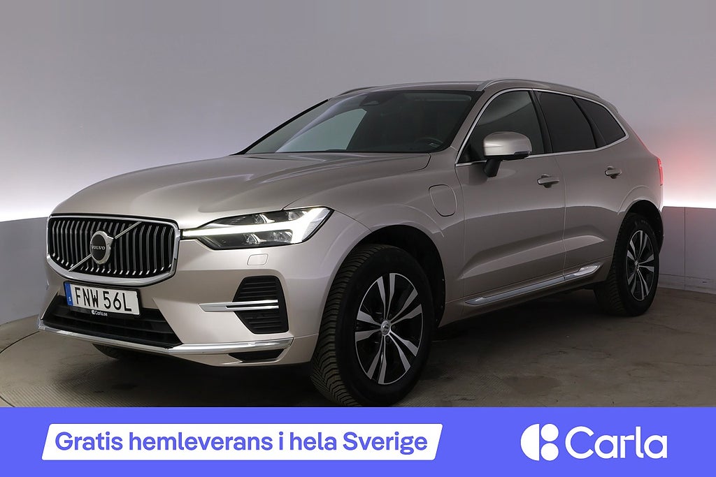 Volvo XC60 Recharge T6 AWD Core Bright Pano BLIS Drag Kamera