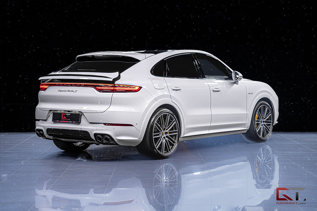 Porsche Cayenne Turbo S Coupé Turbo S E-Hyb MOMS SpDesign Keramiska Pano
