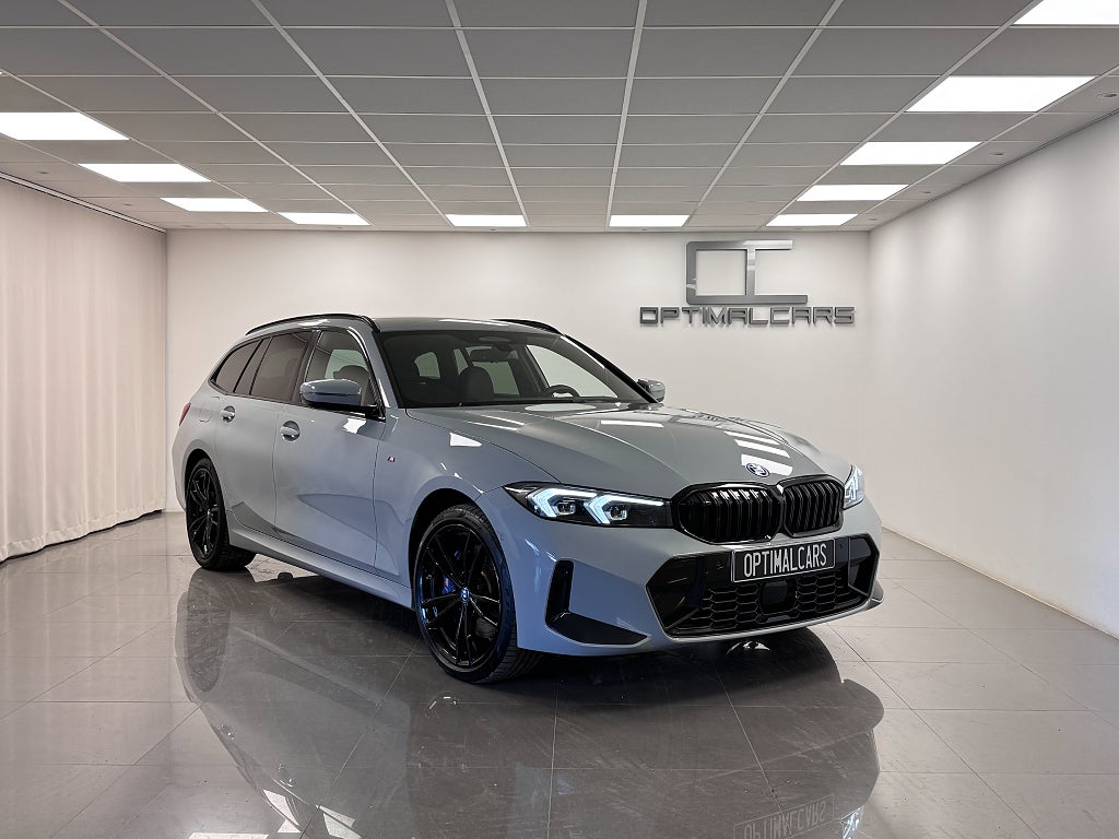 BMW 330 E Hybrid xDrive Touring M-SPORT Black-Shadow Lågmil