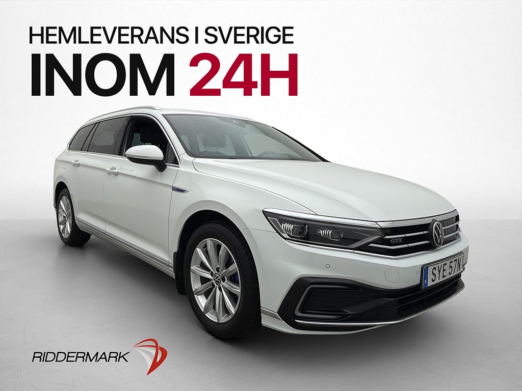 Volkswagen Passat GTE 1.4 TSI Cockpit Skinn Massage Drag