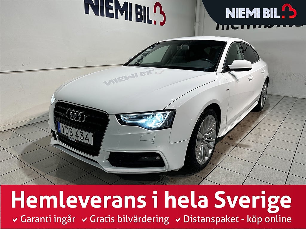 Audi A5 Sportback 2.0 TDI quattro Sport Drag Dvärm Psens SoV