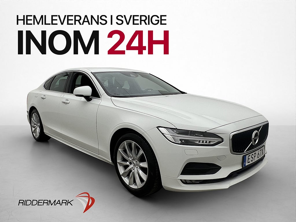 Volvo S90 T4 190hk Momentum Advanced Värmare Läder Rattvärme