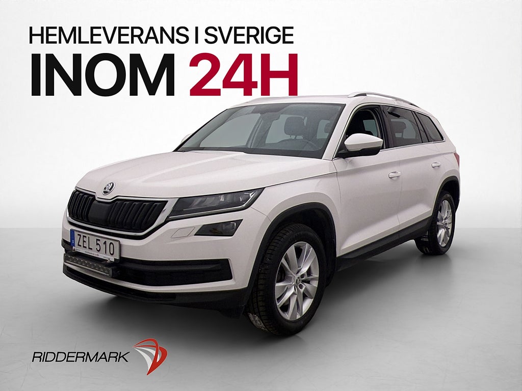 Skoda Kodiaq 2.0 TDI 4x4 Business Canton Kamera Drag Värmare