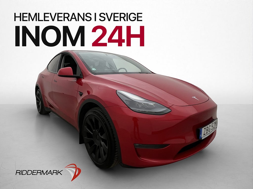 Tesla Model Y Long Range AWD Pano Drag Kamera AP 1 Brukare