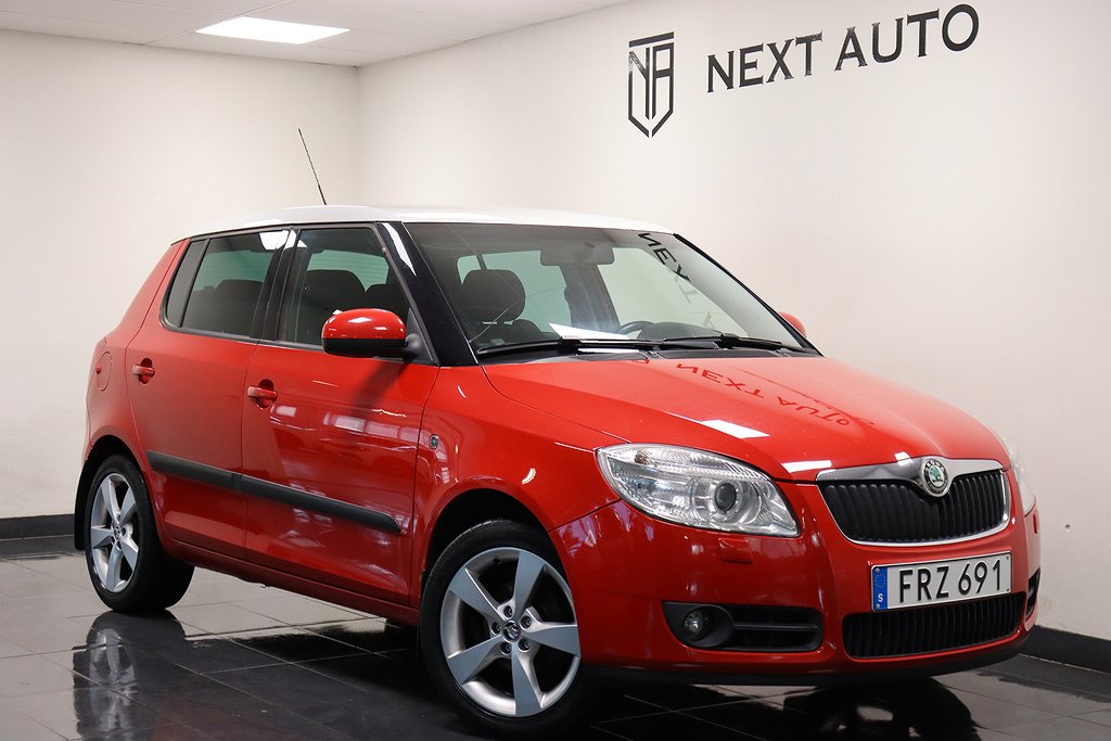 Skoda Fabia 1.6 BES NYSERVAD SPORTSTOLAR  