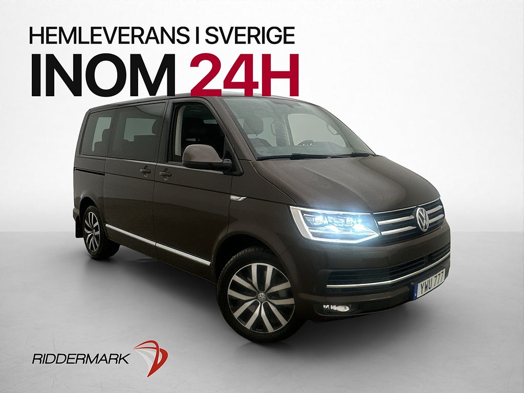 Volkswagen Multivan Highline 199hk 4M Värm El-Dörr DynAudio