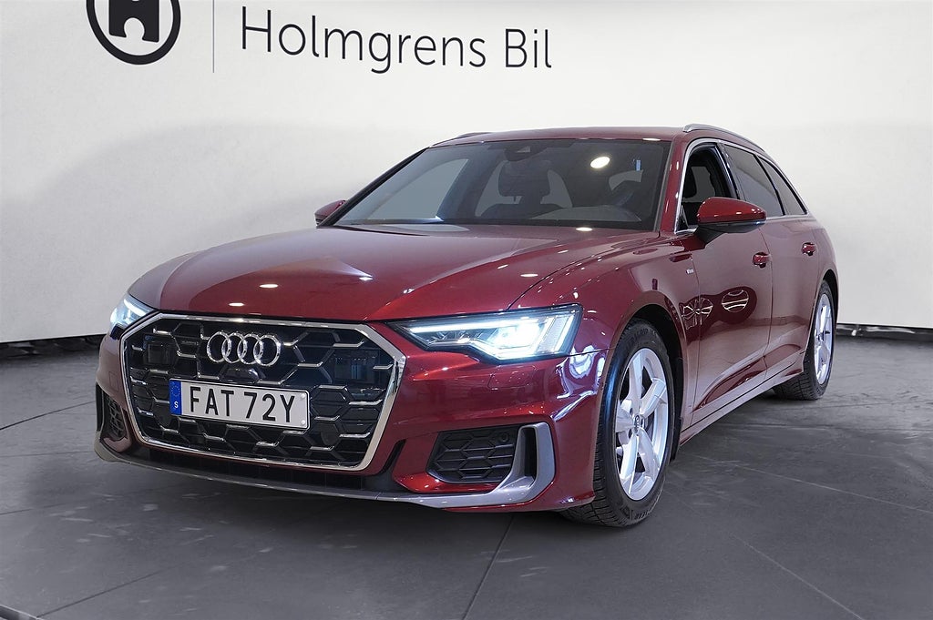 Audi A6 Avant 40 TDI Quattro S Linetronic, 204hk, Dragkrok, Navigation,