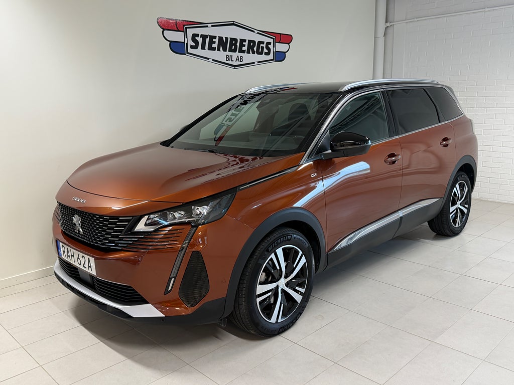 Peugeot 5008 1.2 PureTech 130 EAT 7 Sits SoV Hjul thumbnail
