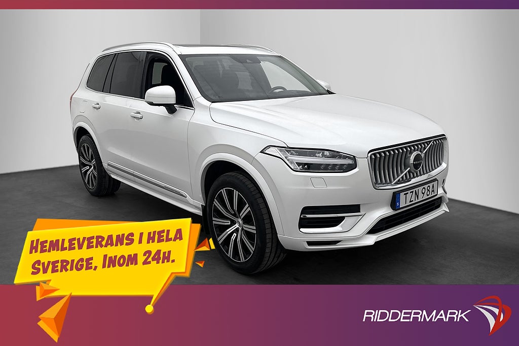 Volvo XC90 T8 AWD Inscription Long Range 7 Sits Pano H/K 360