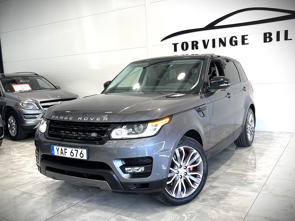 Land Rover Range Rover Sport/3.0 SDV6 3,95% Ränta 4WD/Pano/Navi/7-Sits Moms