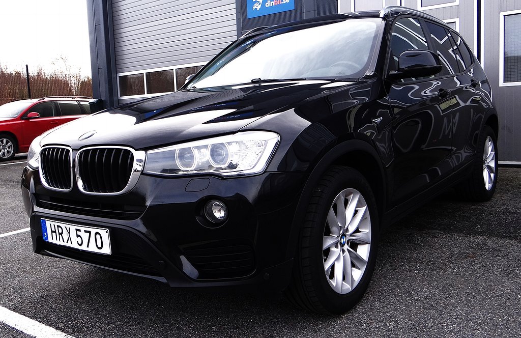 BMW X3 20D xDrive Steptronic | Navi| HiFi| Rattv #Såld