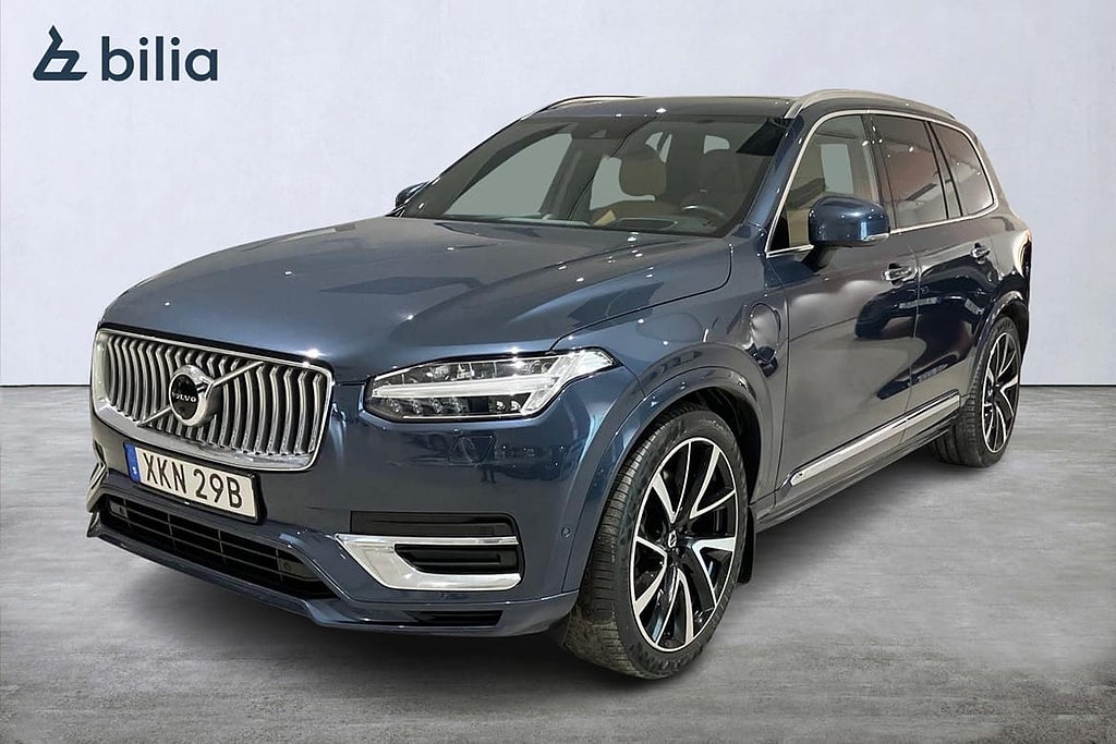 Volvo XC90 7 Säten Recharge T8 Inscription 7-säten. Dragkrok, Bowers, luftf