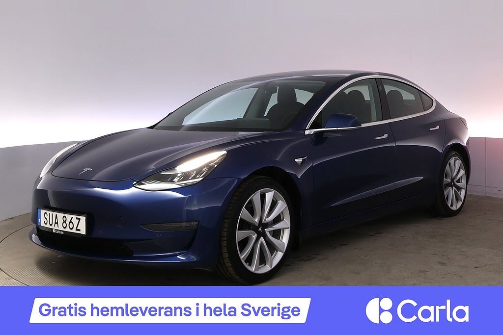 Tesla Model 3 Long Range AWD Autopilot 19" Pano 4,99%