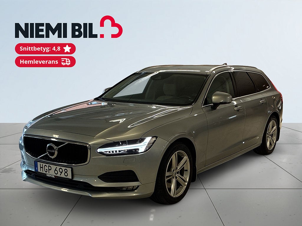 Volvo V90 T4 Momentum Bränslevärmare Backkamera Navi Rattvärme