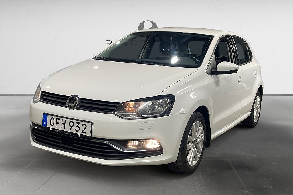 Volkswagen Polo 5-dörrar 1.2 TSI 90 HK BASE BLUETOOTH 360KR/ÅR 15100MIL