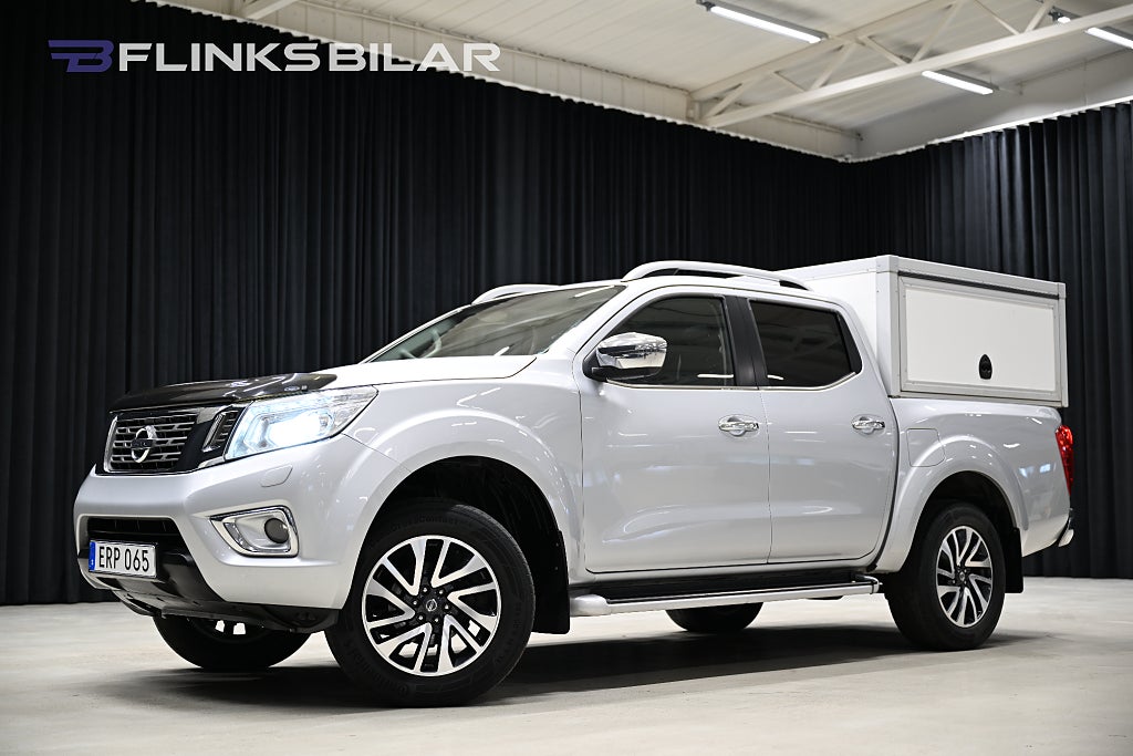 Nissan Navara 190HK Automat|Tekna|Kåpa|Drag|360° |Taklucka|Leasbar
