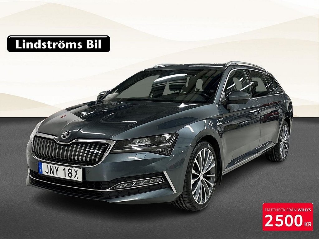 Skoda Superb iV Kombi 1.4 Plug-In Hybrid L&K Business Vinterhjul Drag