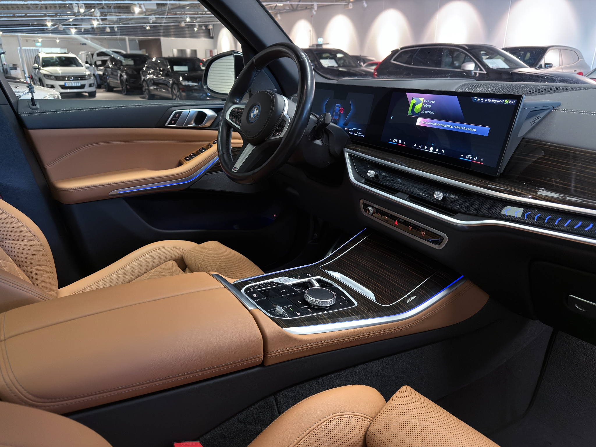 BMW X5 xDrive50e 490hk M-Sport | Innovation | Drag 2024 - miniatyr 46