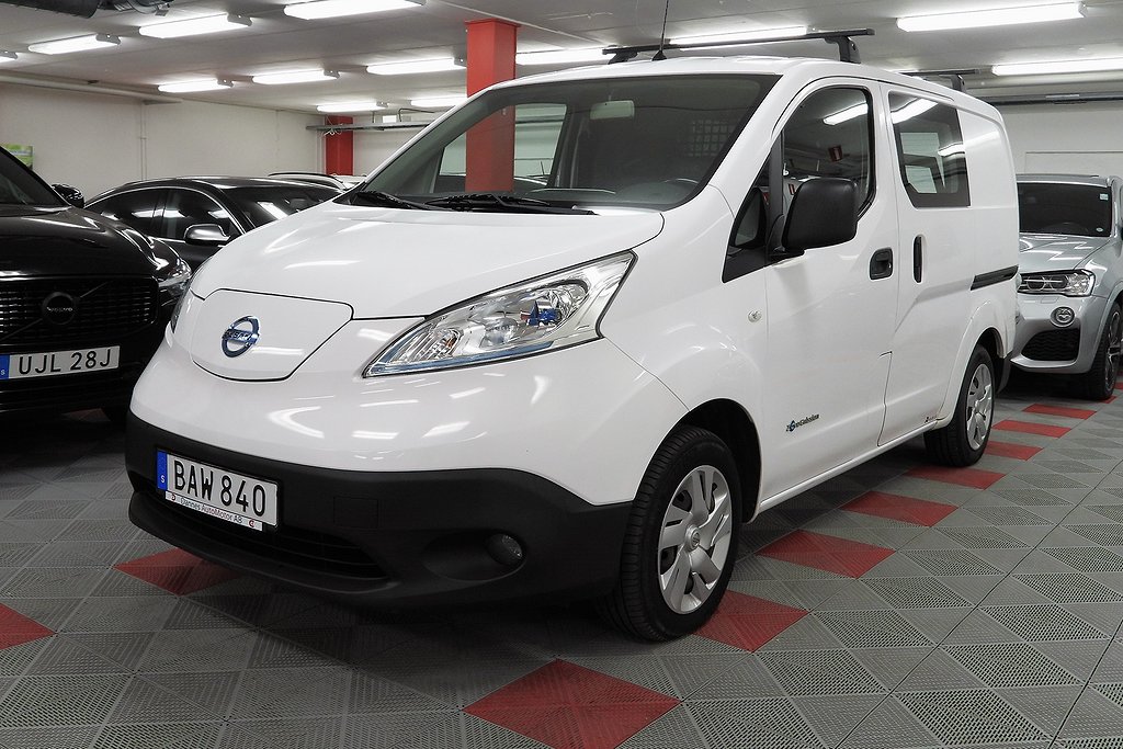 Nissan e-NV200 Van 24 kWh P-sensor SoV hjul Verkstadsinredning 109hk