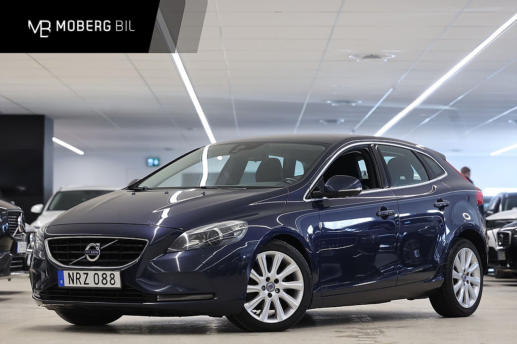Volvo V40 D2 115hk Momentum Drag Värmare VOC PDC