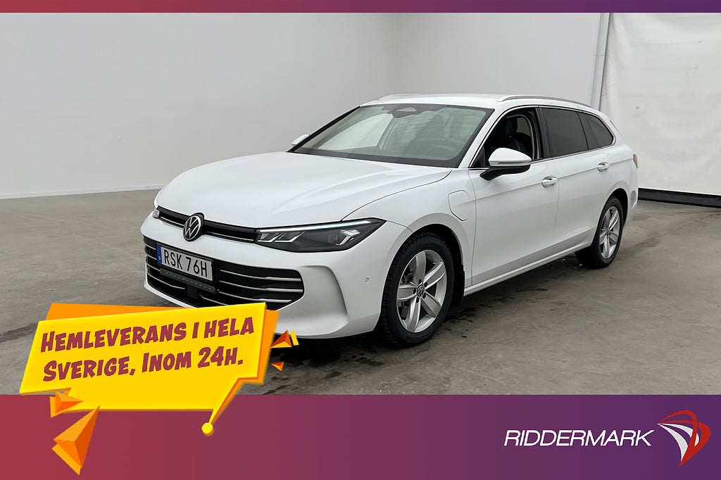 Volkswagen Passat eHybrid Värmare Dragkrok 360° Massage