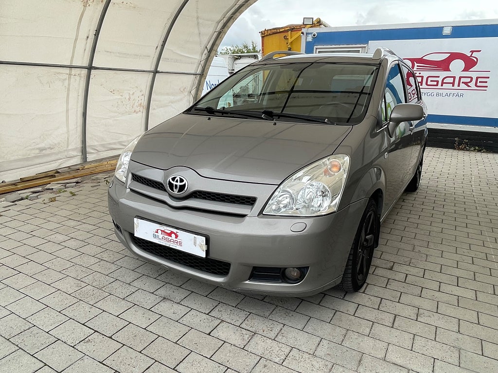 Toyota Corolla Verso 1.8 VVT-i MultiMode 7-Sits NYSERVAD ISOFIX