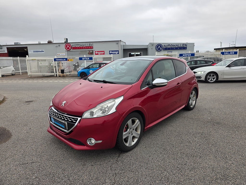 Peugeot 208 GTi 1.6 THP 200HK 1 ÅRS GARANTI 0% RÄNTA 36 Mån