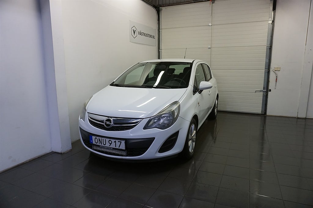 Opel Corsa 5-dörrar 1.2 ecoFLEX Rattvärme, Nybes, PDC, Enjoy 85hk