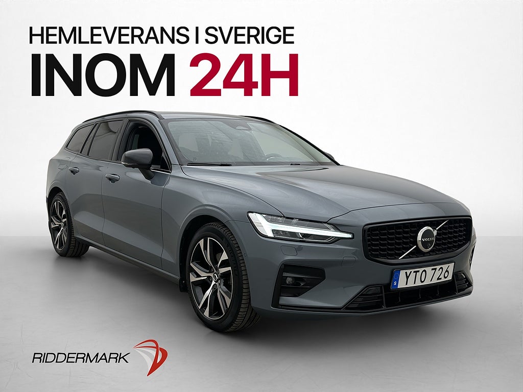 Volvo V60 B4 Plus H/K Läder Värmare Navi 360° 4-Zons Drag