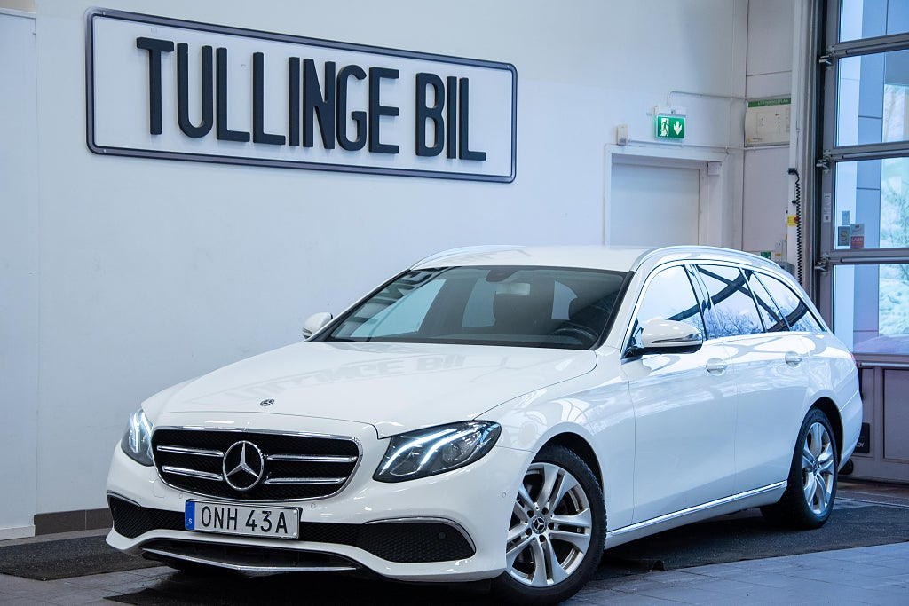Mercedes-Benz E 200 T d 9G Avantgarde Wide Värm Drag Panelbelysning 